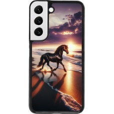 Samsung Galaxy S22 Case Hülle - Pferd majestätisch Strand