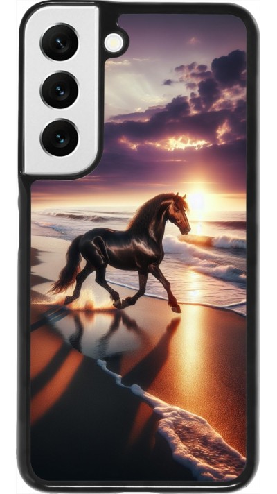 Samsung Galaxy S22 Case Hülle - Pferd majestätisch Strand