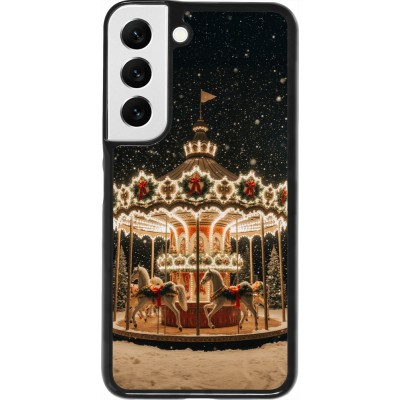 Samsung Galaxy S22 Case Hülle - Christmas 25 Carousel