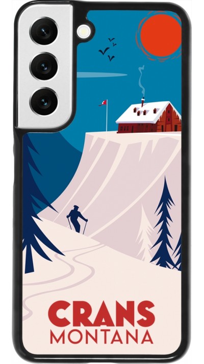 Samsung Galaxy S22 Case Hülle - Crans-Montana Cabane