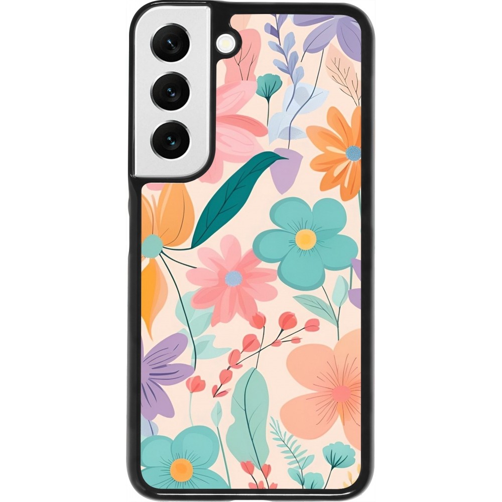 Samsung Galaxy S22 Case Hülle - Easter 2024 spring flowers