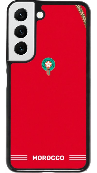 Samsung Galaxy S22 Case Hülle - Marokko 2026 personalisierbares Fussballtrikot