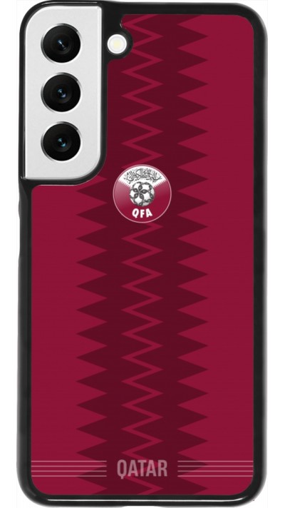 Samsung Galaxy S22 Case Hülle - Qatar 2026 personalisierbares Fussballtrikot