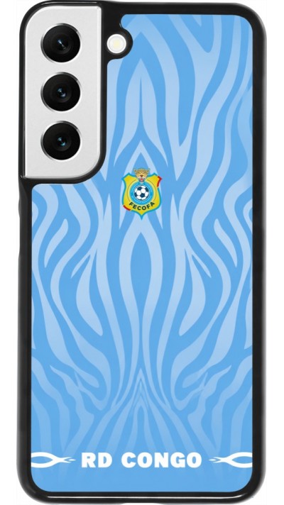 Samsung Galaxy S22 Case Hülle - Demokratische Republik Kongo 2026 personalisierbares Fussballtrikot