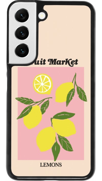 Samsung Galaxy S22 Case Hülle - Fruit market lemons 2026