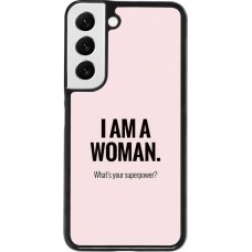 Hülle Samsung Galaxy S22 - I am a woman
