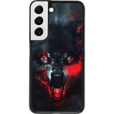 Samsung Galaxy S22 Case Hülle - Halloween 2024 mad werewolf
