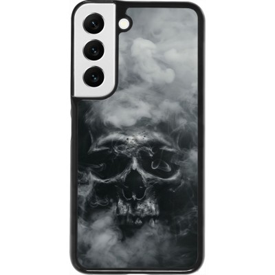 Samsung Galaxy S22 Case Hülle - Halloween 2024 smoky skull
