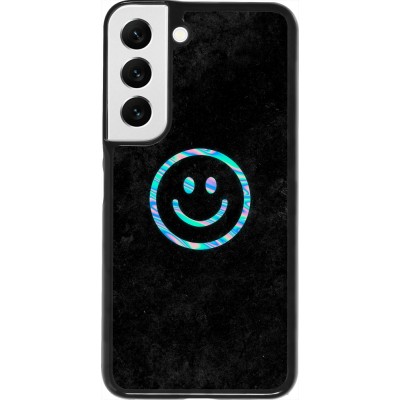 Samsung Galaxy S22 Case Hülle - Happy smiley irisirt