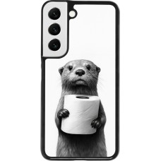 Samsung Galaxy S22 Case Hülle - Otter Toilettenpapier