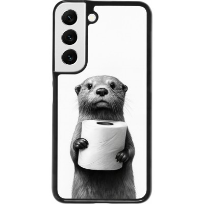 Samsung Galaxy S22 Case Hülle - Otter Toilettenpapier