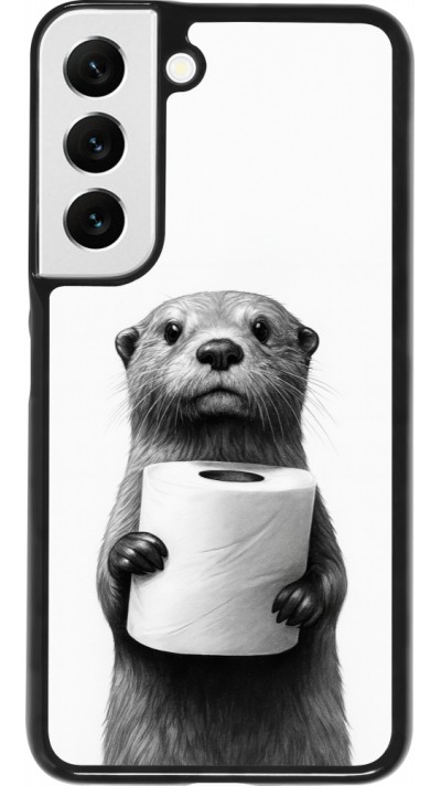 Samsung Galaxy S22 Case Hülle - Otter Toilettenpapier