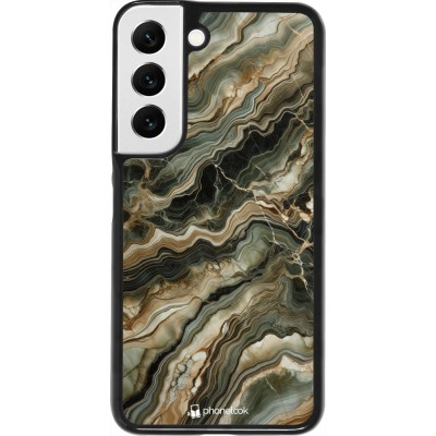 Samsung Galaxy S22 Case Hülle - Oliv Marmor