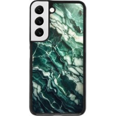 Samsung Galaxy S22 Case Hülle - Majestätischer grüner Marmor
