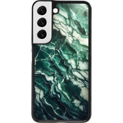 Samsung Galaxy S22 Case Hülle - Majestätischer grüner Marmor