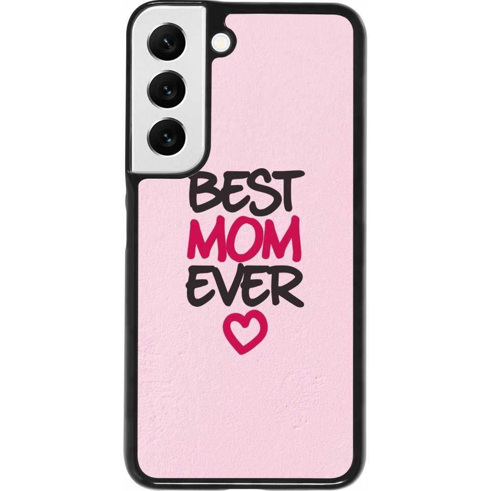 Samsung Galaxy S22 Case Hülle - Mom 2023 best Mom ever pink