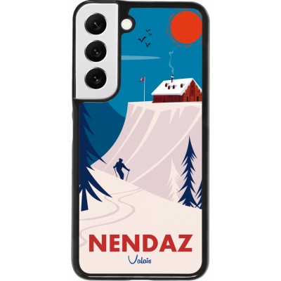 Samsung Galaxy S22 Case Hülle - Nendaz Cabane Ski