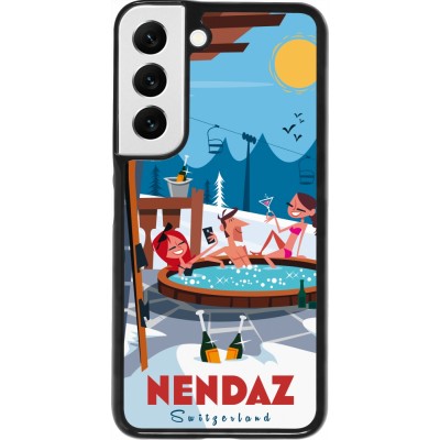 Samsung Galaxy S22 Case Hülle - Nendaz Mountain Jacuzzi