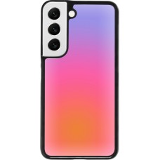 Samsung Galaxy S22 Case Hülle - Orange Pink Blue Gradient