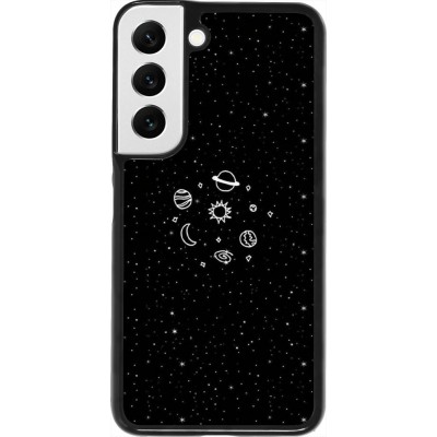 Hülle Samsung Galaxy S22 - Space Doodle