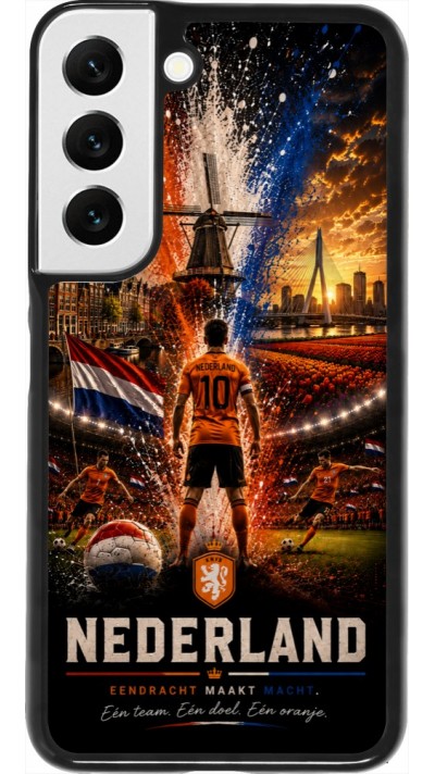 Samsung Galaxy S22 Case Hülle - Fussball Niederlande splash 2026