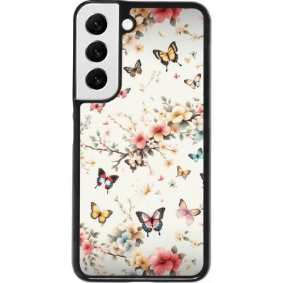 Samsung Galaxy S22 Case Hülle - Frühling 25 Leichte Schmetterlinge