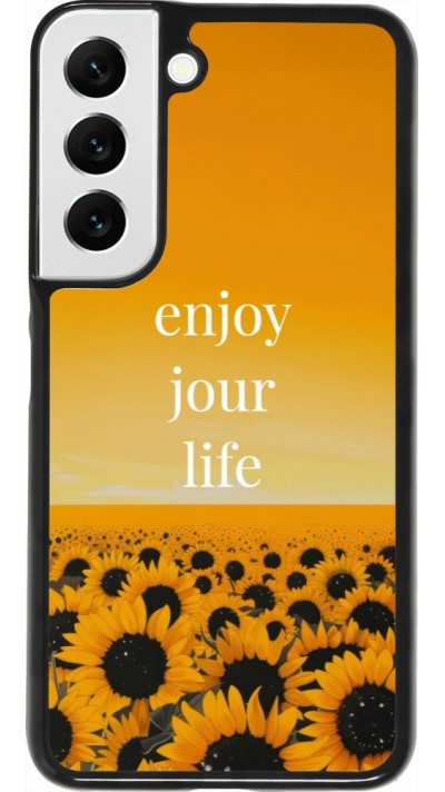 Samsung Galaxy S22 Case Hülle - Summer 2025 Enjoy your life
