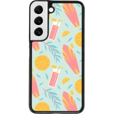 Samsung Galaxy S22 Case Hülle - Summer 2025 Pattern citron