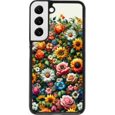 Samsung Galaxy S22 Case Hülle - Sommer Blumenmuster