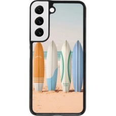 Samsung Galaxy S22 Case Hülle - Summer surfboard 2025