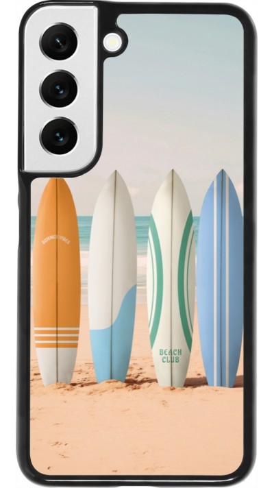 Samsung Galaxy S22 Case Hülle - Summer surfboard 2025