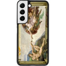 Samsung Galaxy S22 Case Hülle - Kunstbild - Die Erschaffung Adams - Michelangelo