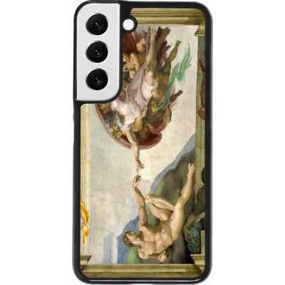 Samsung Galaxy S22 Case Hülle - Kunstbild - Die Erschaffung Adams - Michelangelo