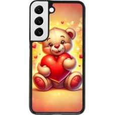 Samsung Galaxy S22 Case Hülle - Valentin 2024 Teddy Liebe
