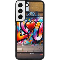 Samsung Galaxy S22 Case Hülle - Valentin 2025 Liebe U Tag