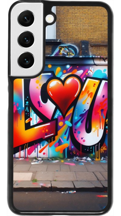Samsung Galaxy S22 Case Hülle - Valentin 2025 Liebe U Tag