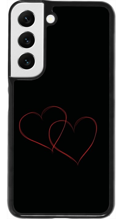 Samsung Galaxy S22 Case Hülle - Valentine 2023 attached heart