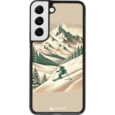 Samsung Galaxy S22 Case Hülle - Vintage Skiberg