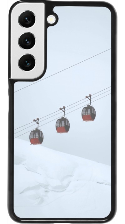 Samsung Galaxy S22 Case Hülle - Winter 22 ski lift
