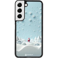 Samsung Galaxy S22 Case Hülle - Weihnachten 2023 Kleiner Vater Schneeflocke