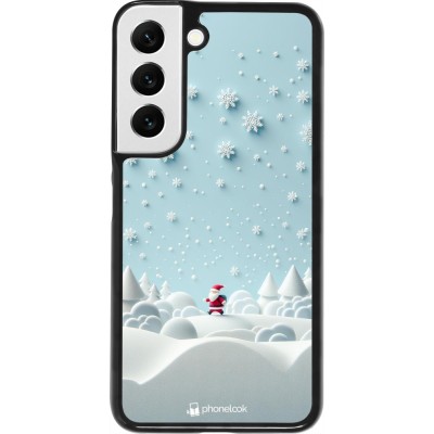 Samsung Galaxy S22 Case Hülle - Weihnachten 2023 Kleiner Vater Schneeflocke