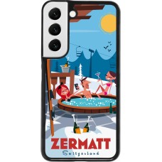 Samsung Galaxy S22 Case Hülle - Zermatt Mountain Jacuzzi