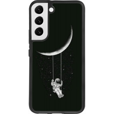 Hülle Samsung Galaxy S22 - Silikon schwarz Astro balançoire
