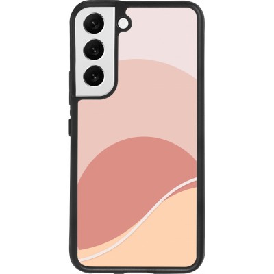 Samsung Galaxy S22 Case Hülle - Silikon schwarz Autumn 22 abstract sunrise