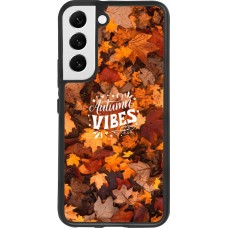Samsung Galaxy S22 Case Hülle - Silikon schwarz Autumn 25 Autumn vibes