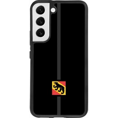 Samsung Galaxy S22 Case Hülle - Silikon schwarz Kanton BE schwarz