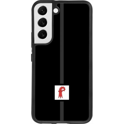 Samsung Galaxy S22 Case Hülle - Silikon schwarz Kanton BL schwarz