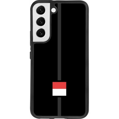 Samsung Galaxy S22 Case Hülle - Silikon schwarz Kanton SO schwarz