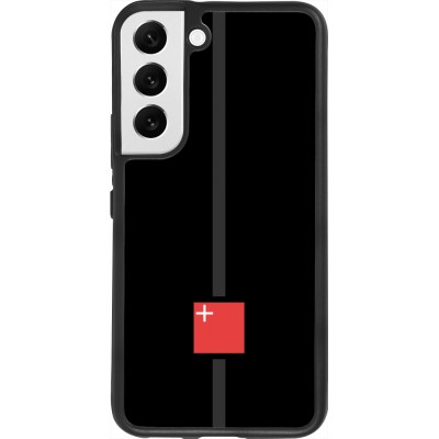 Samsung Galaxy S22 Case Hülle - Silikon schwarz Kanton SZ schwarz