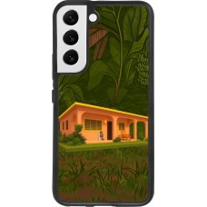 Samsung Galaxy S22 Case Hülle - Silikon schwarz Benitos house DTMF